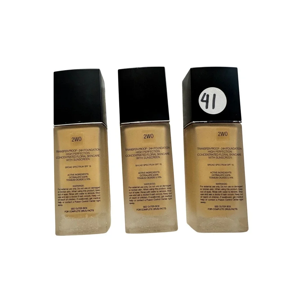 Bundle 3 Dior Forever High Perfection Foundation 2W0  SPF 15